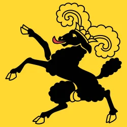 Drapeau cantonal Schaffhouse (SH)