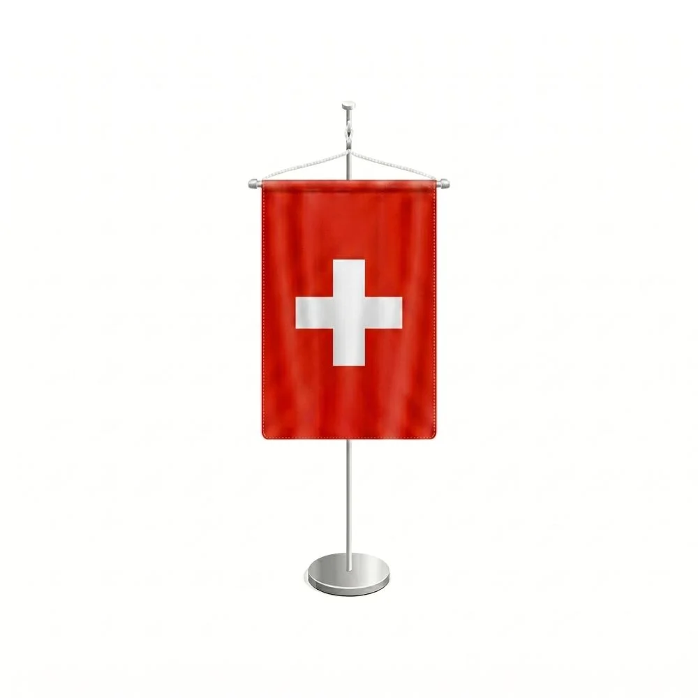 Schweizer Fahne | Tisch-Banner