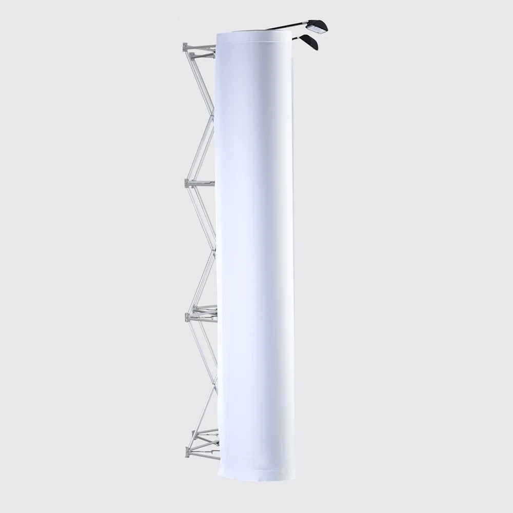 Pop-Up Messewand gebogen