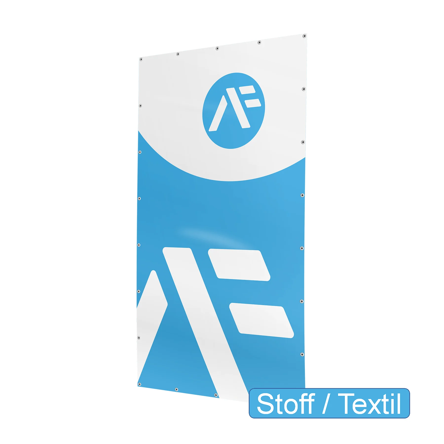 Stoff-Banner Hochformat