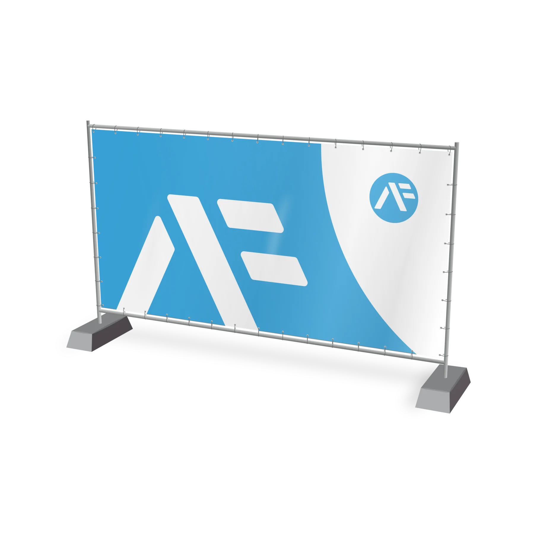 Bauzaunblende / Grossformatbanner