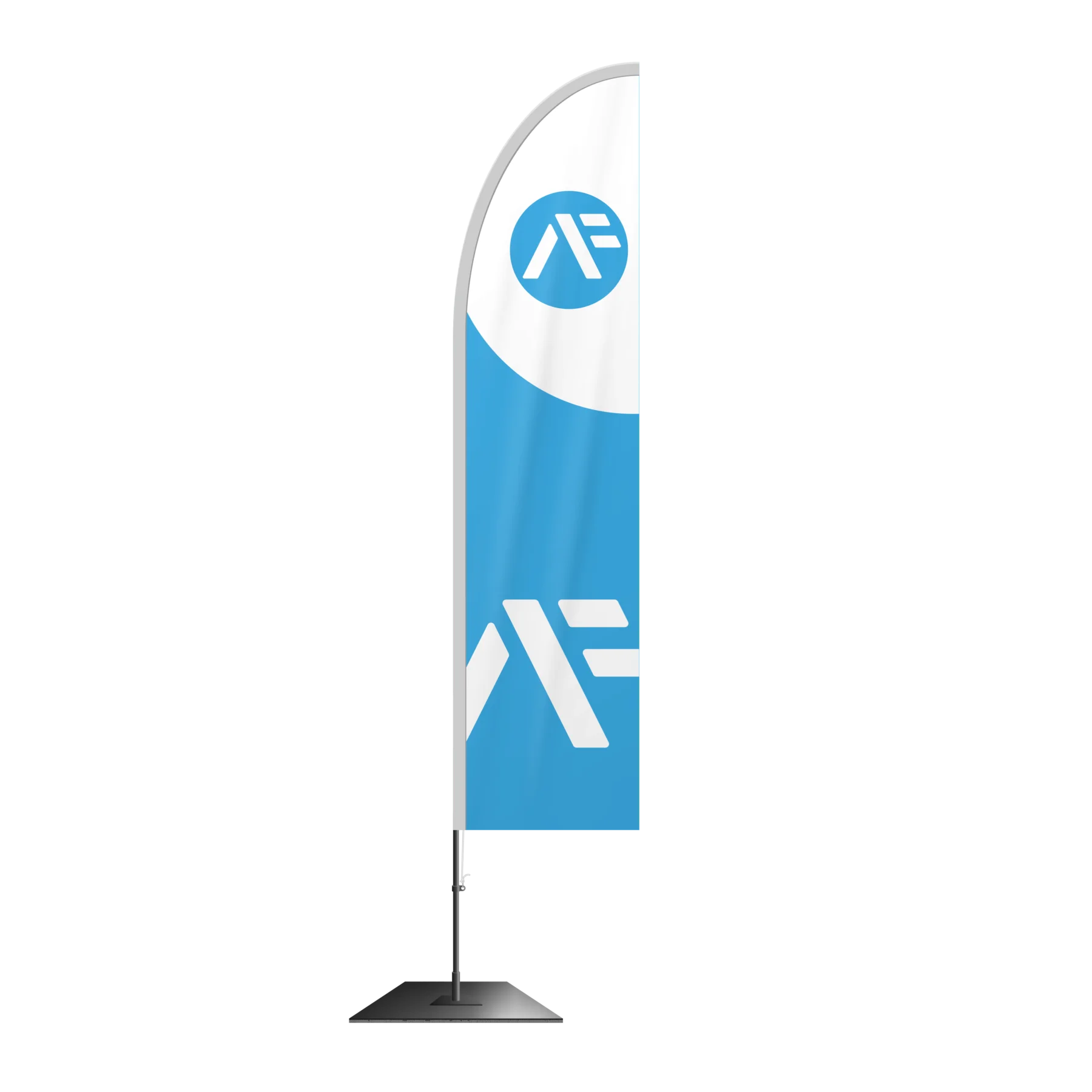 Beachflag Segelform