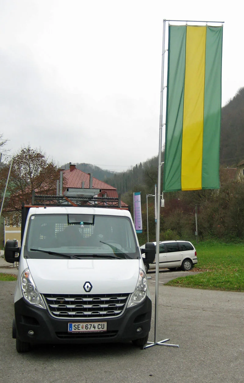 Fahnenmast VARIO mobil