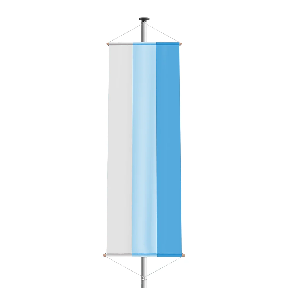 Länderfahne | Bannerfahne (mit zwei Stangen)