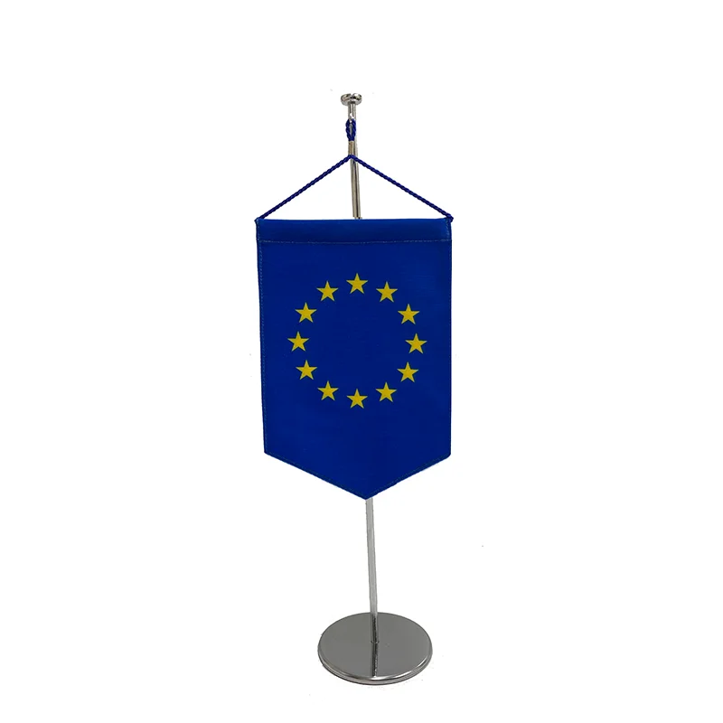 Tisch-Banner Fünfeckig