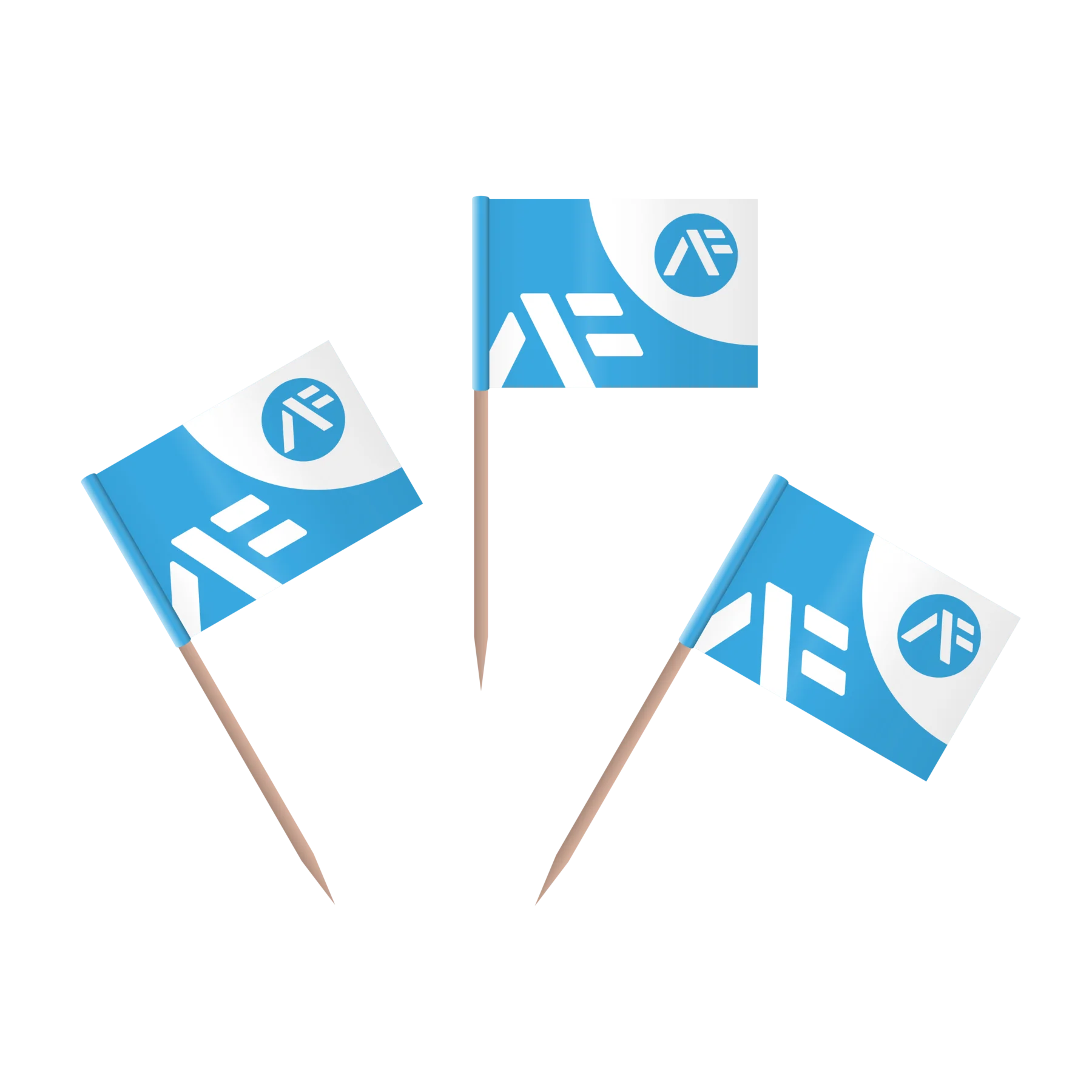 Zahnstocherfahnen