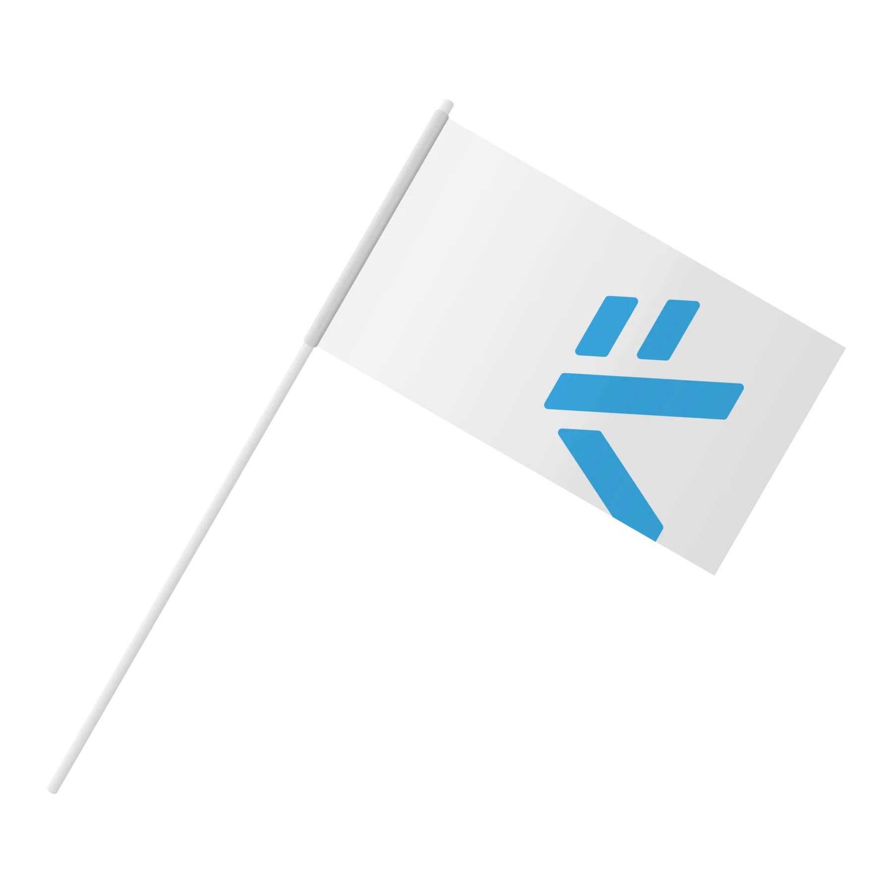 Papier Schwenkfahne