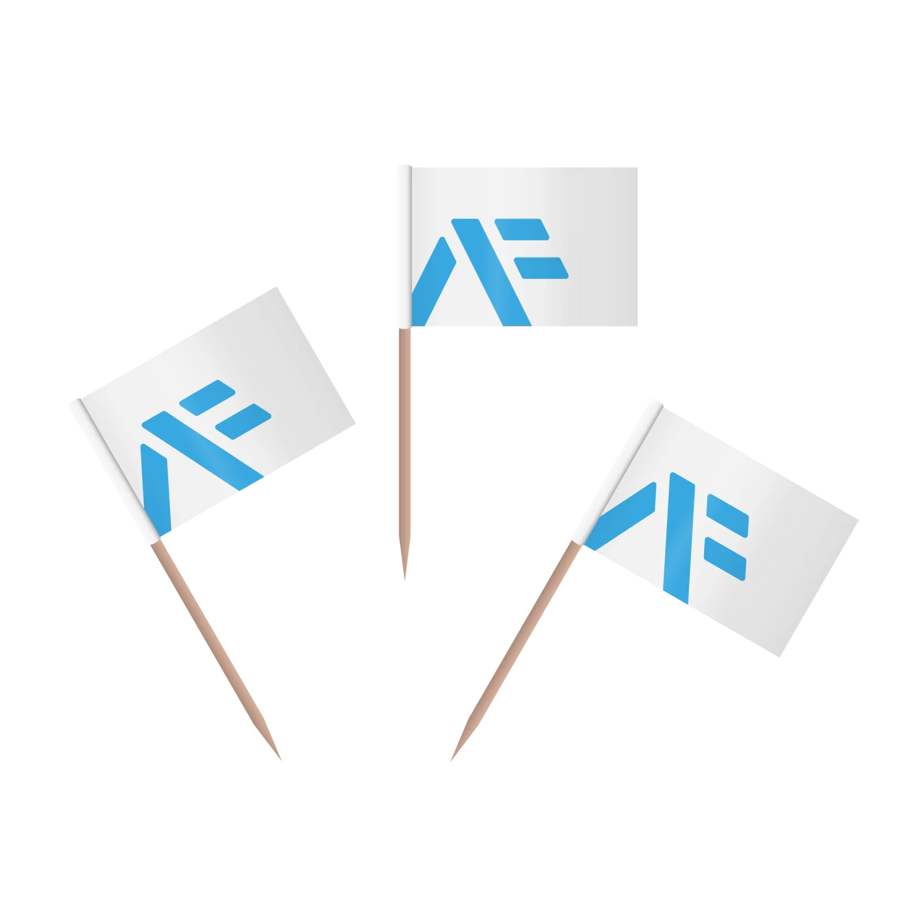 Zahnstocherfahnen