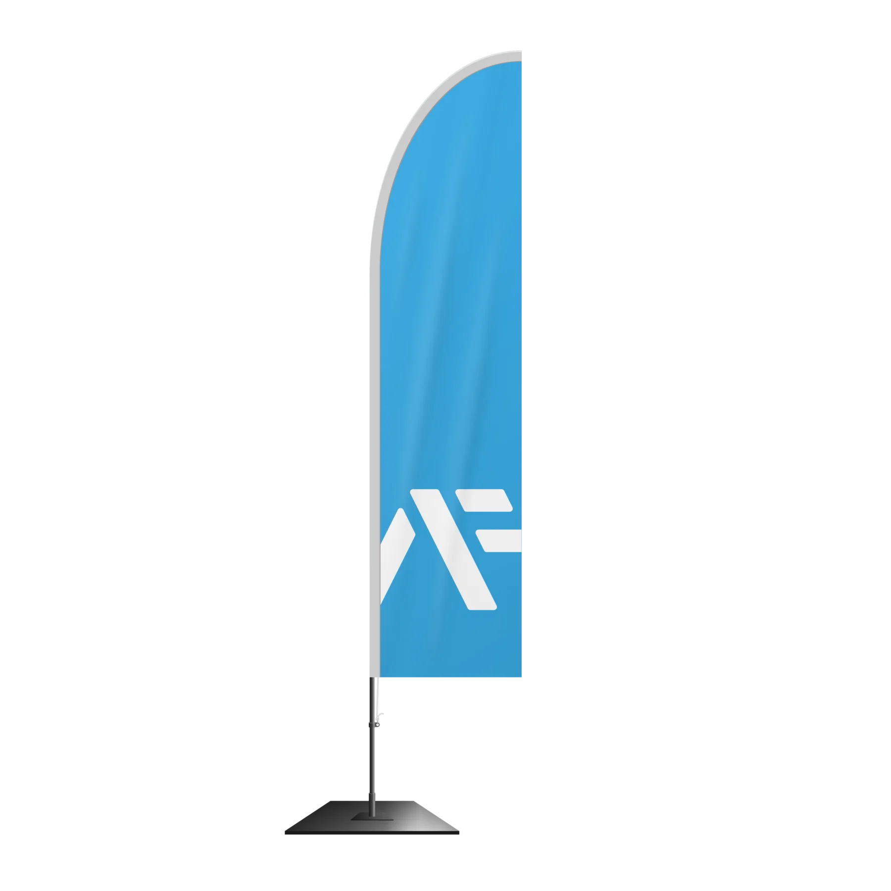 Beachflag Segelform