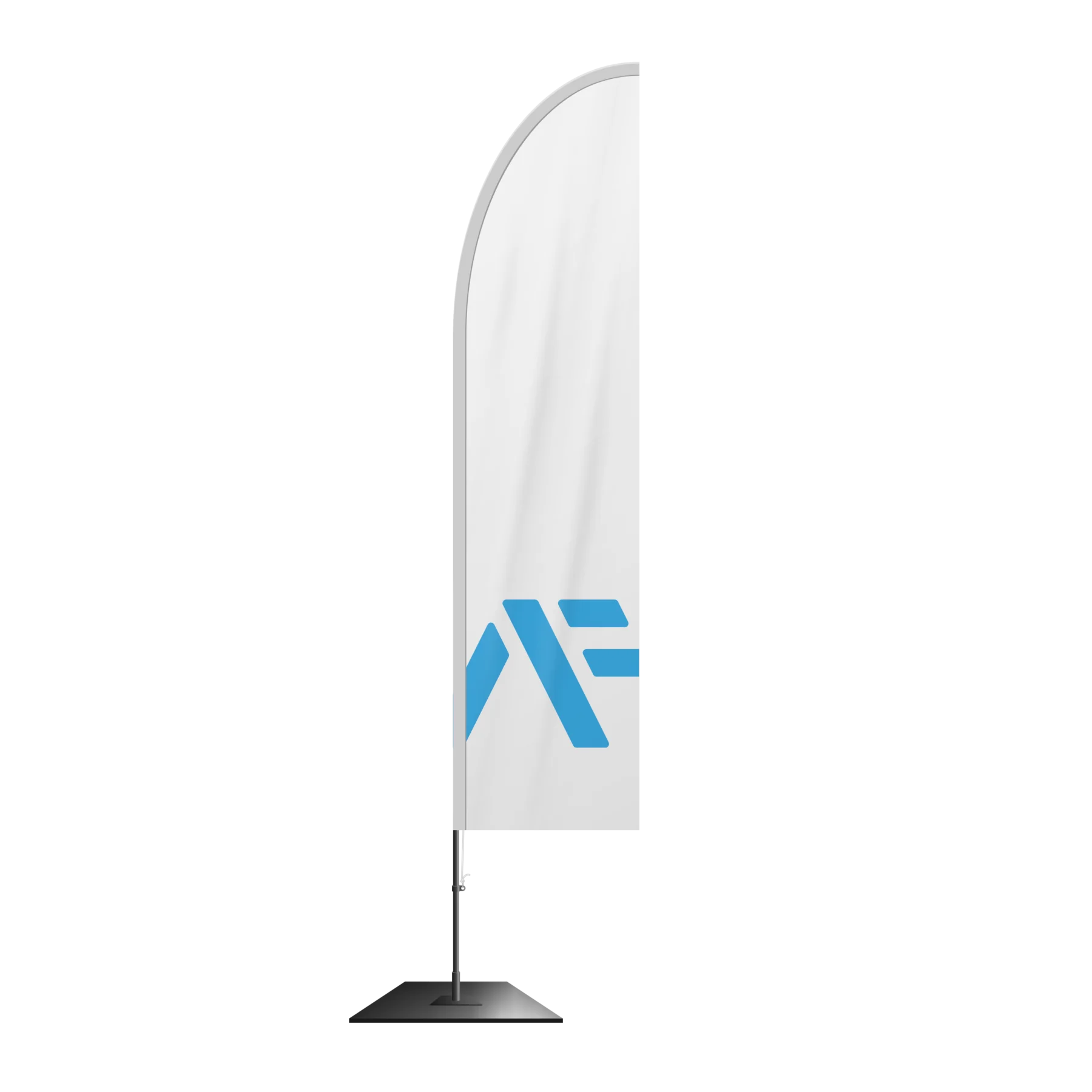 Beachflag Segelform