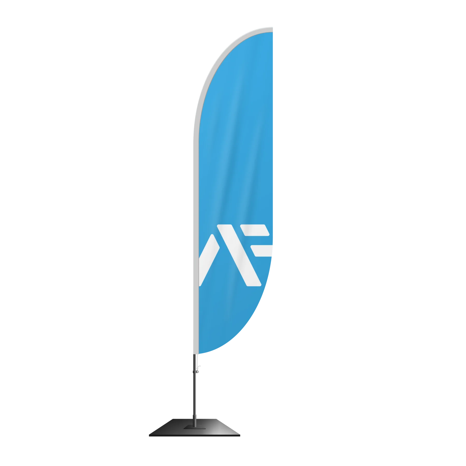 Beachflag Segelform konvex