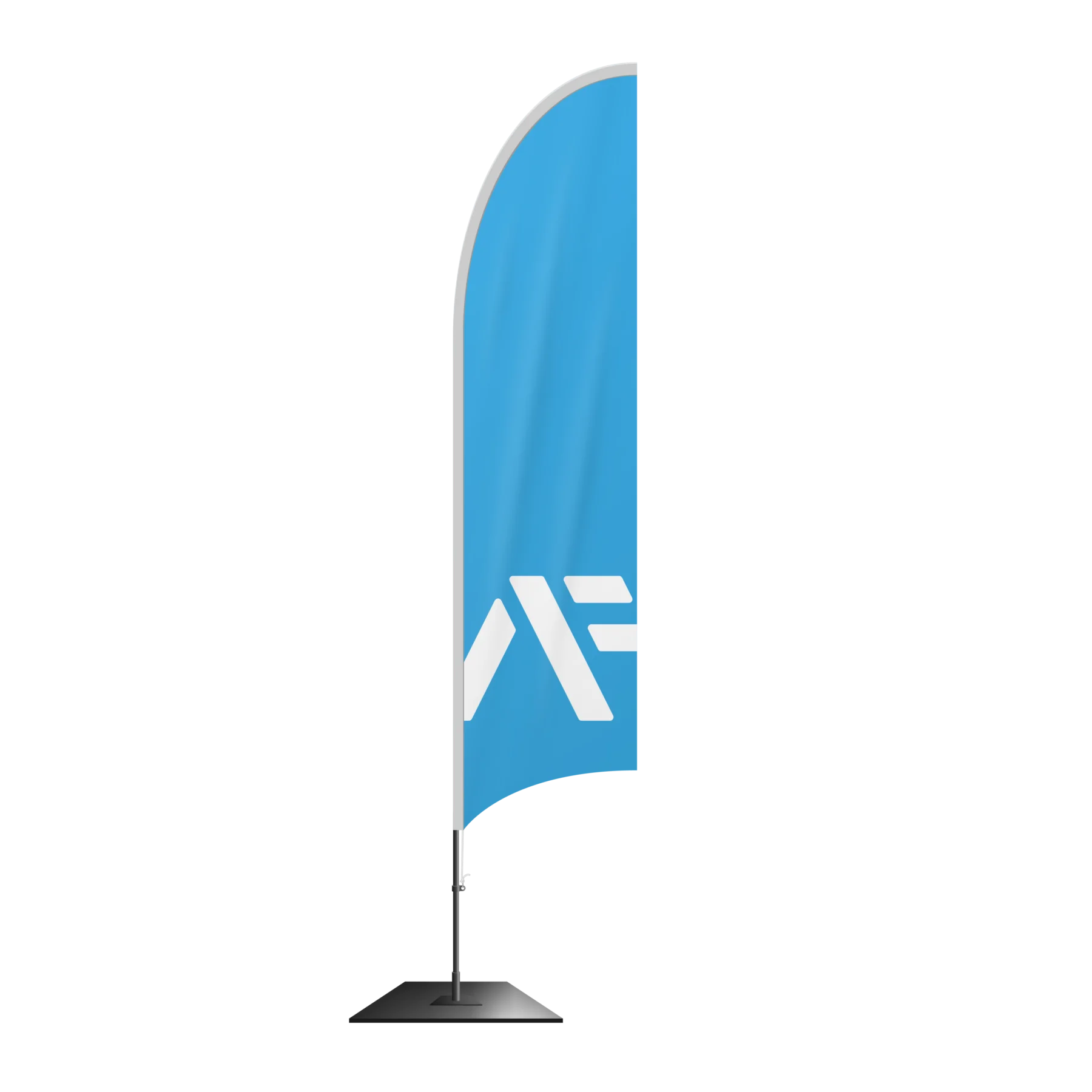 Beachflag Segelform konkav