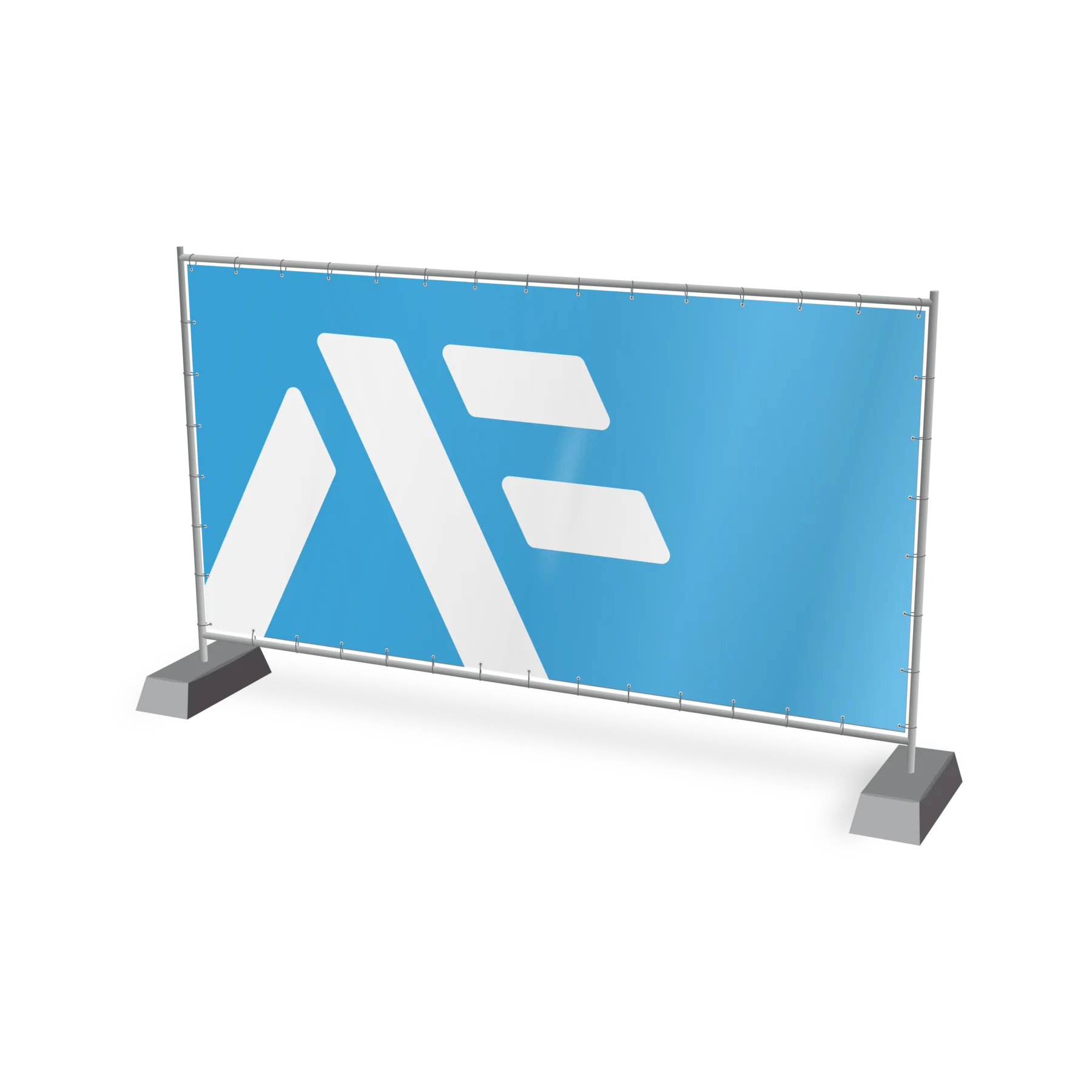 Bauzaunblende / Grossformatbanner