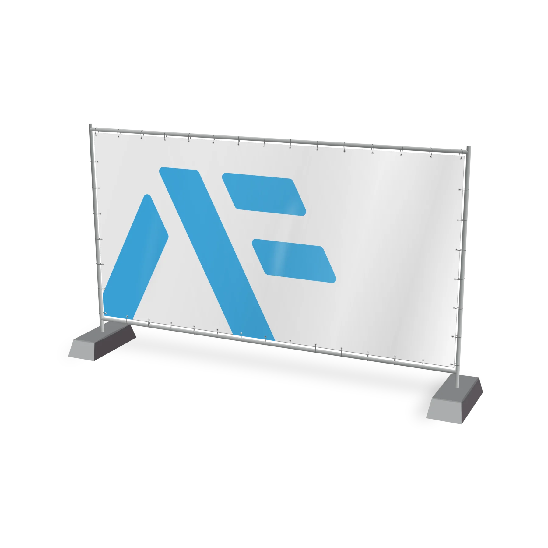 Bauzaunblende / Grossformatbanner