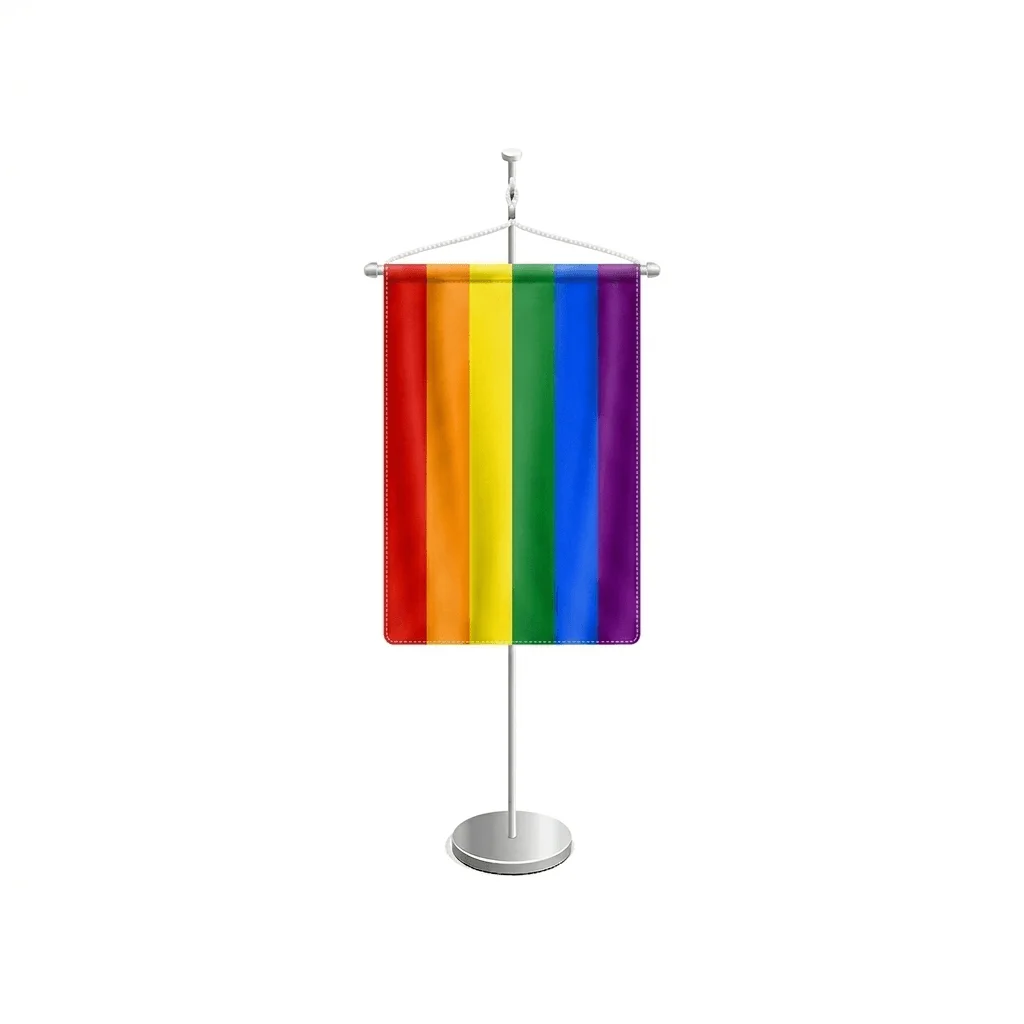 Prideflagge | Tisch-Banner