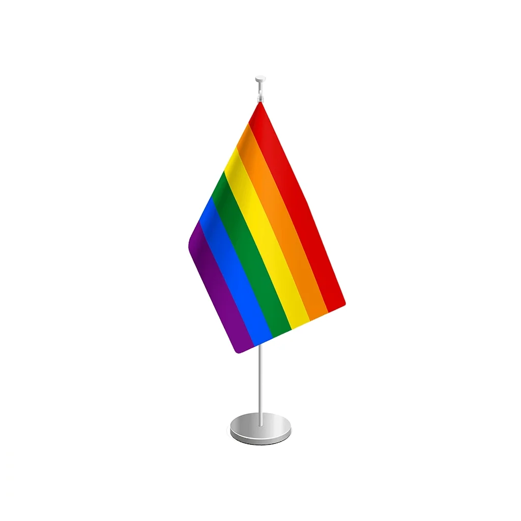 Prideflagge | Tisch-Fahnen