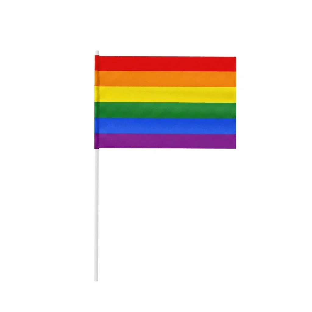 Prideflagge | Papier Schwenkfahne