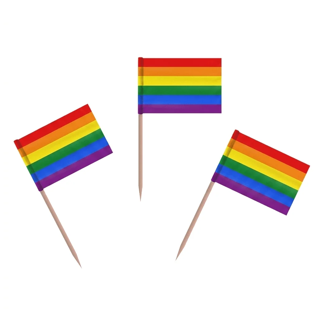 Prideflagge | Zahnstocherfahnen