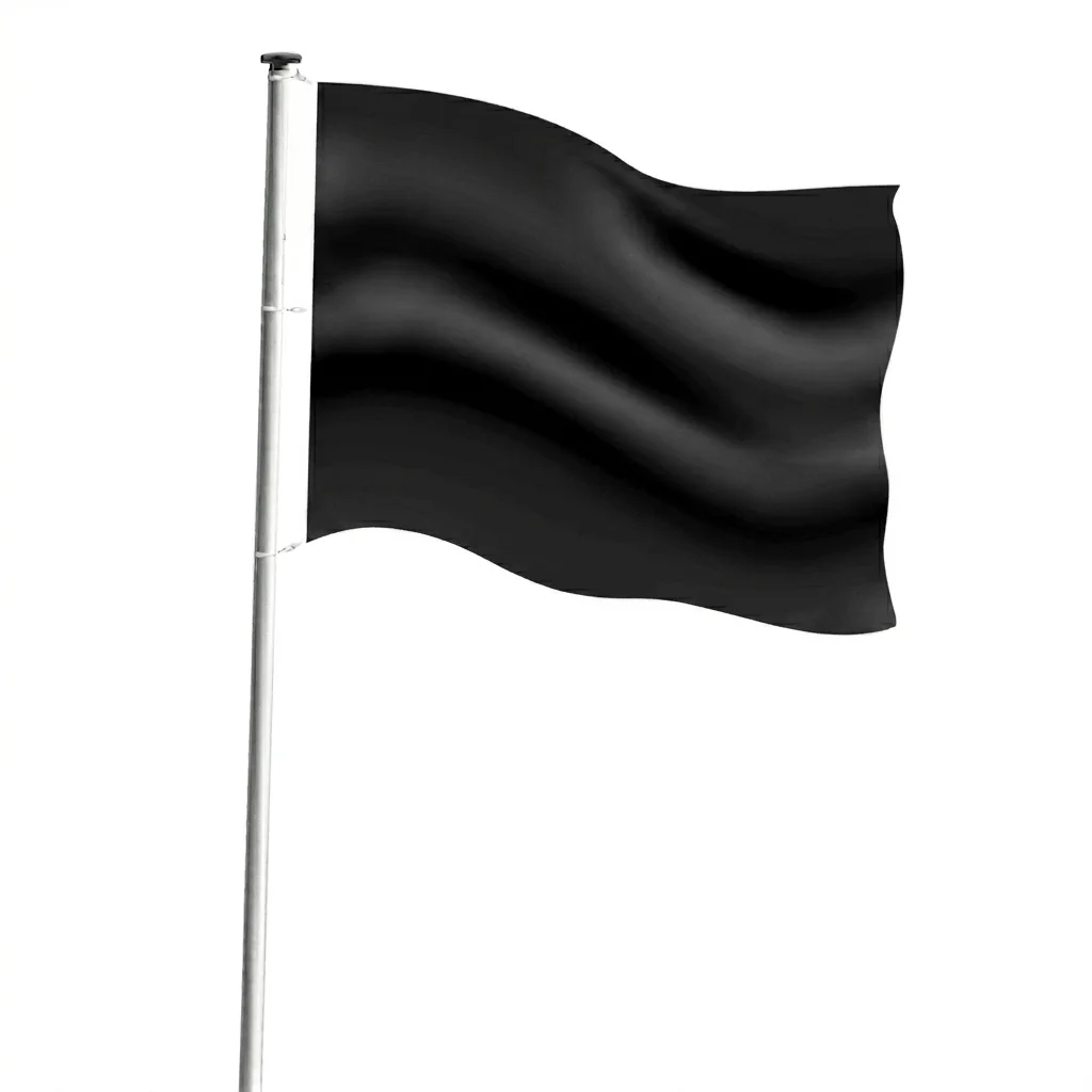 Schwarze Fahne | Hissfahne