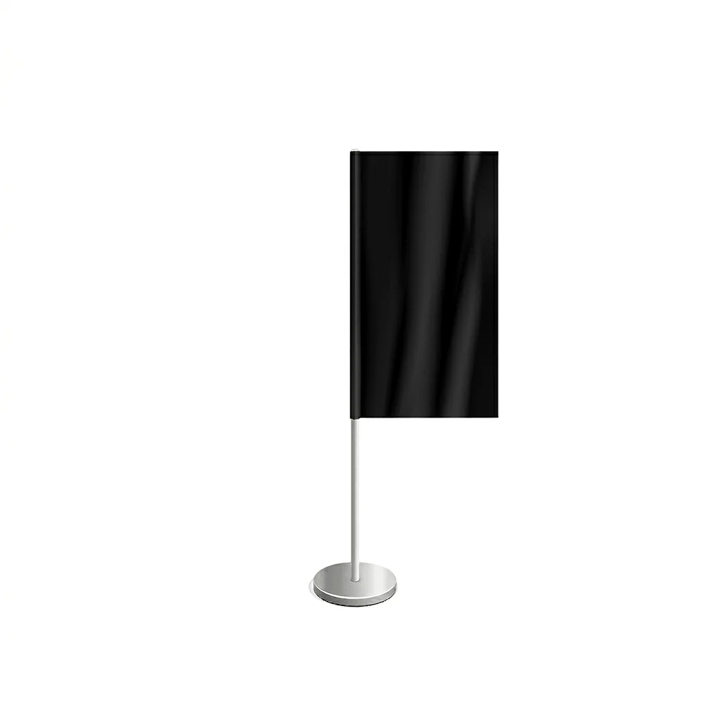 Schwarze Fahne | Tisch-Flaggen