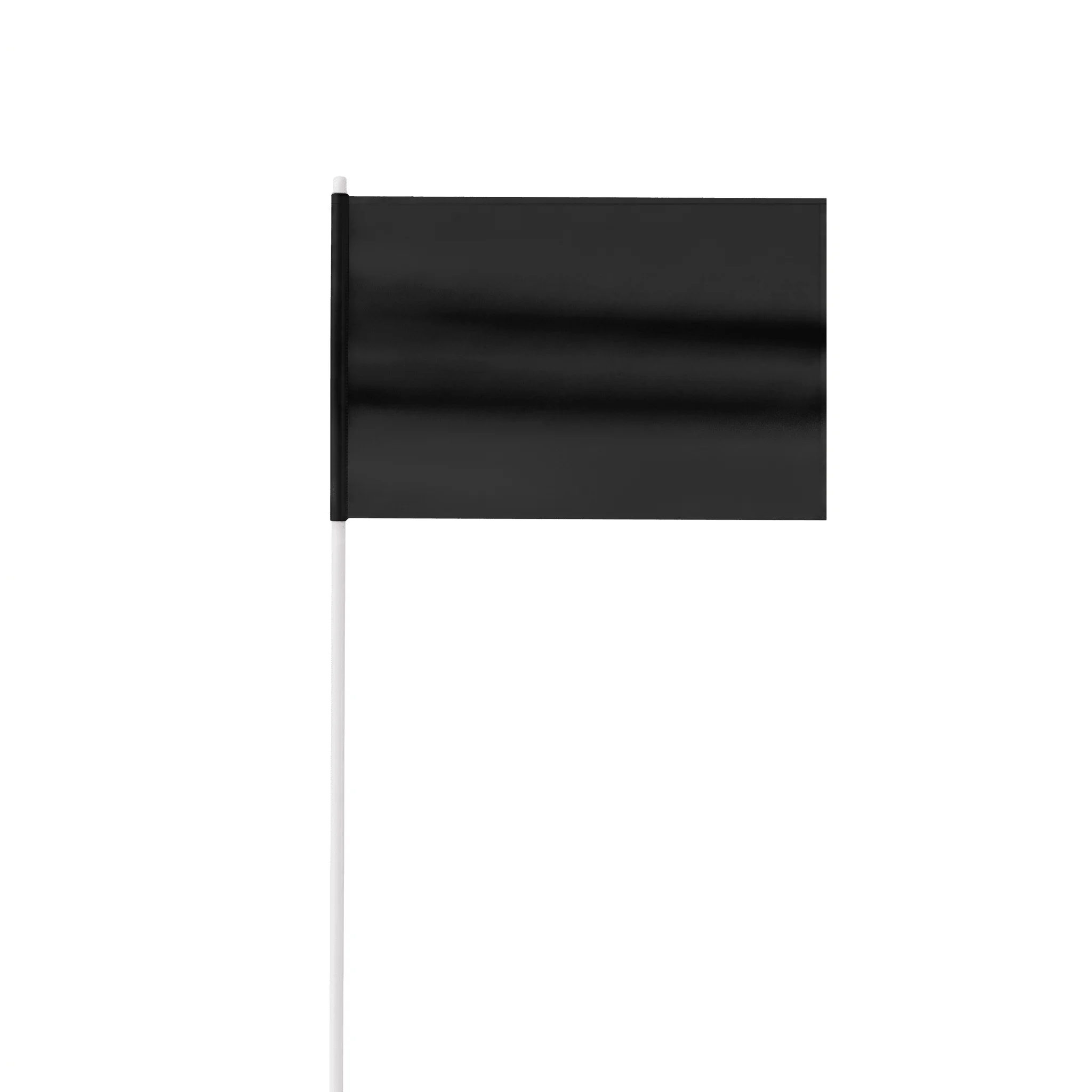 Schwarze Fahne | Papier Schwenkfahne